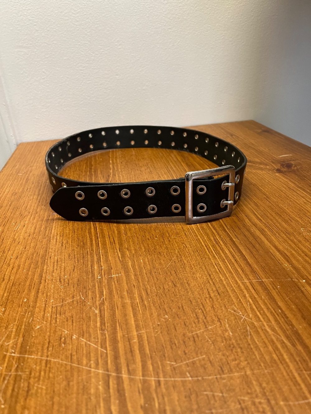 Men's Black Belt, Size M, Length 41"